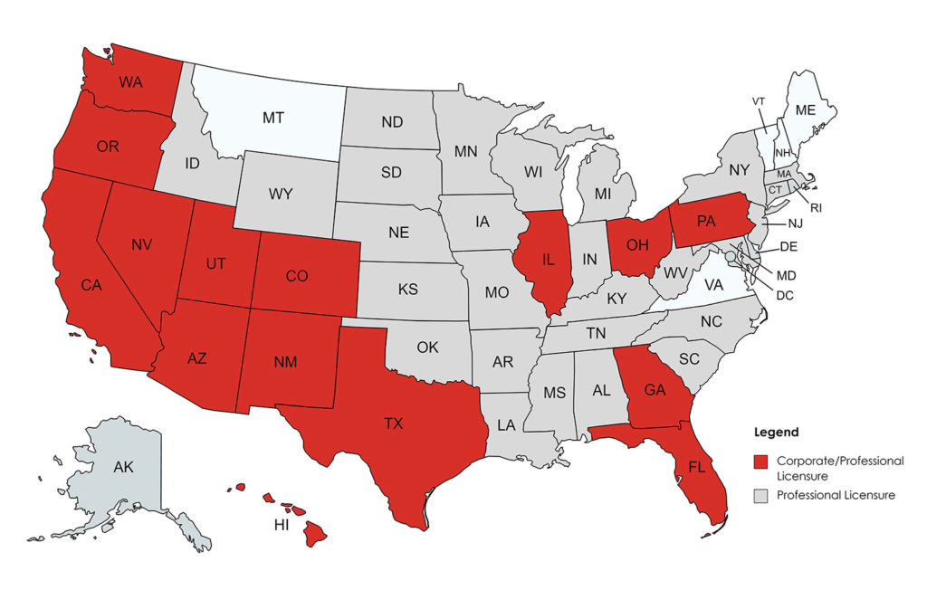 License Coverage & Organizational Memberships | Los Angeles Design ...